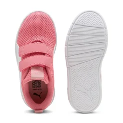 Sneakers sportive da Bambina Rosa con doppia chiusura a strappo Puma