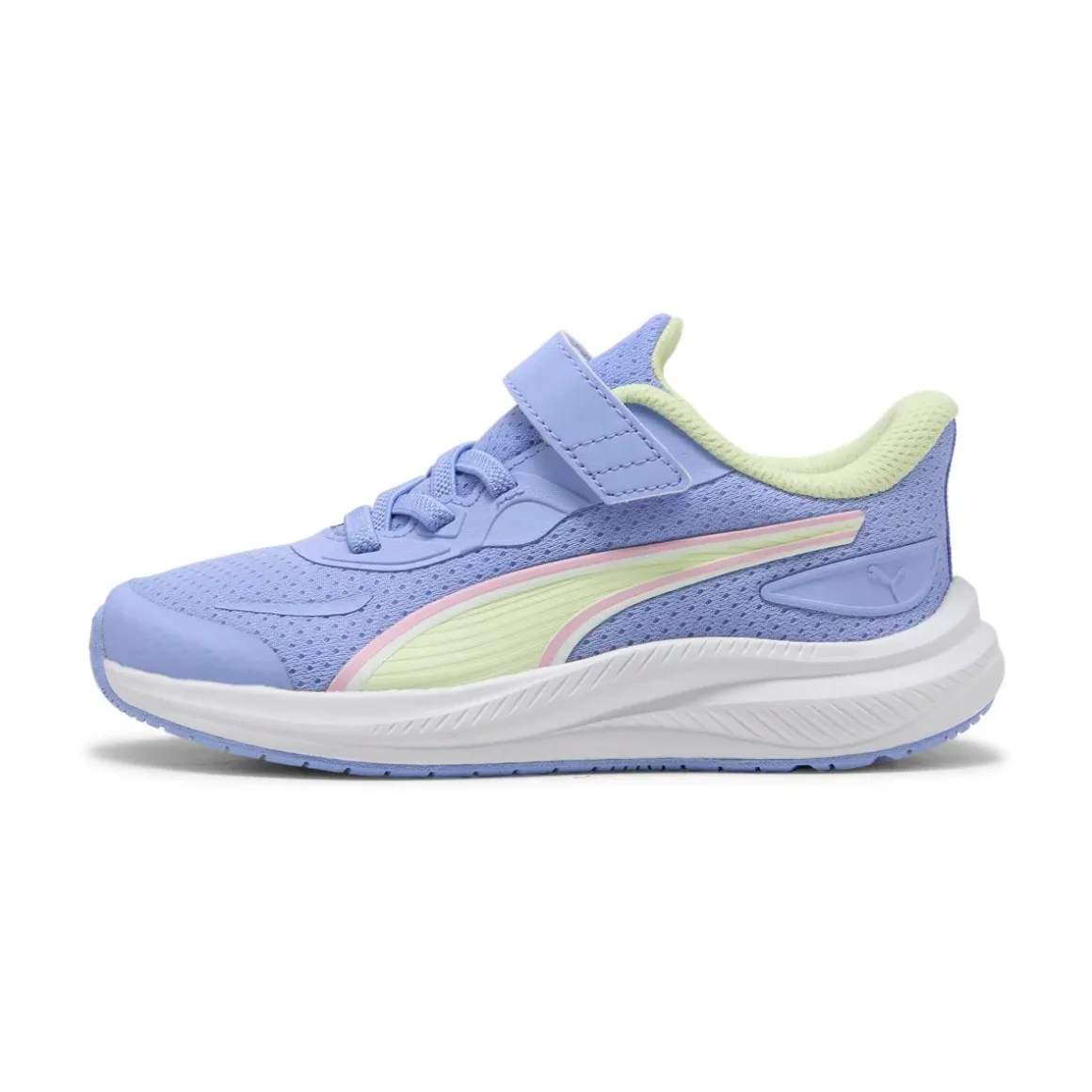 Sneakers sportive da Bambina Lilla con chiusura strappo Puma Skyrocket
