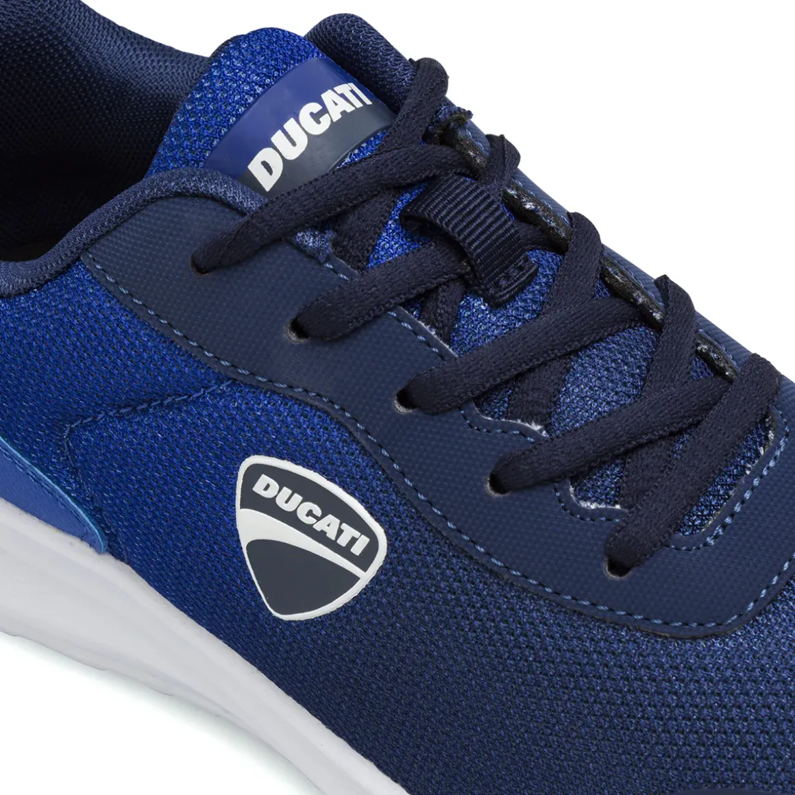 Sneakers Sportive da Bambino blu con dettagli bianchi Ducati