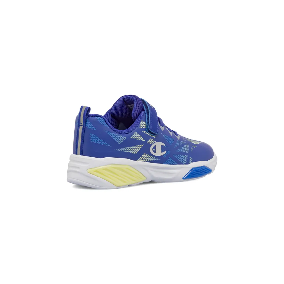 Sneakers sportive da Bambino blu con velcro e lacci Champion WAVE