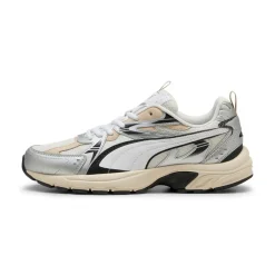 Sneakers sportive da Donna bianche con dettagli argento Puma
