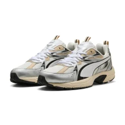 Sneakers sportive da Donna bianche con dettagli argento Puma