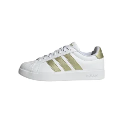 Sneakers sportive da Donna bianche con strisce oro adidas STREETTALK