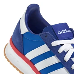 Sneakers sportive da donna blu con dettagli rossi adidas Run 70's 2.0