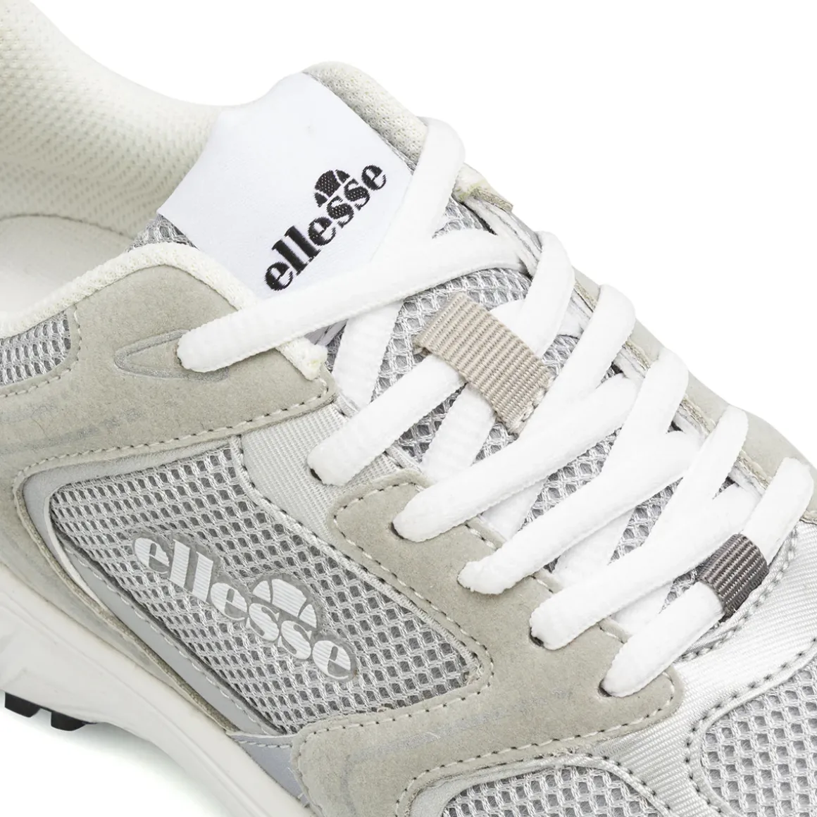 Sneakers sportive da Donna grigie e argento retro Ellesse