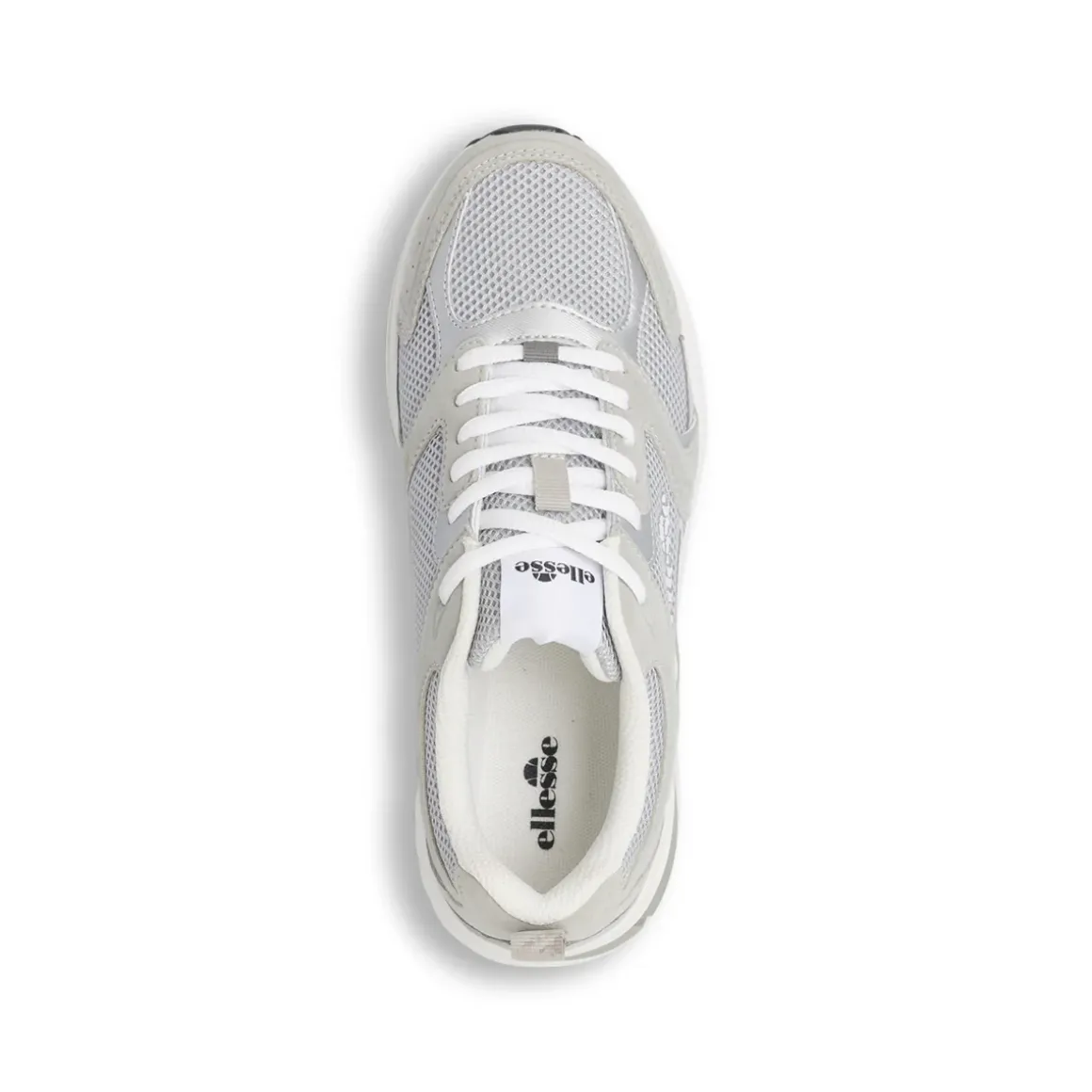 Sneakers sportive da Donna grigie e argento retro Ellesse