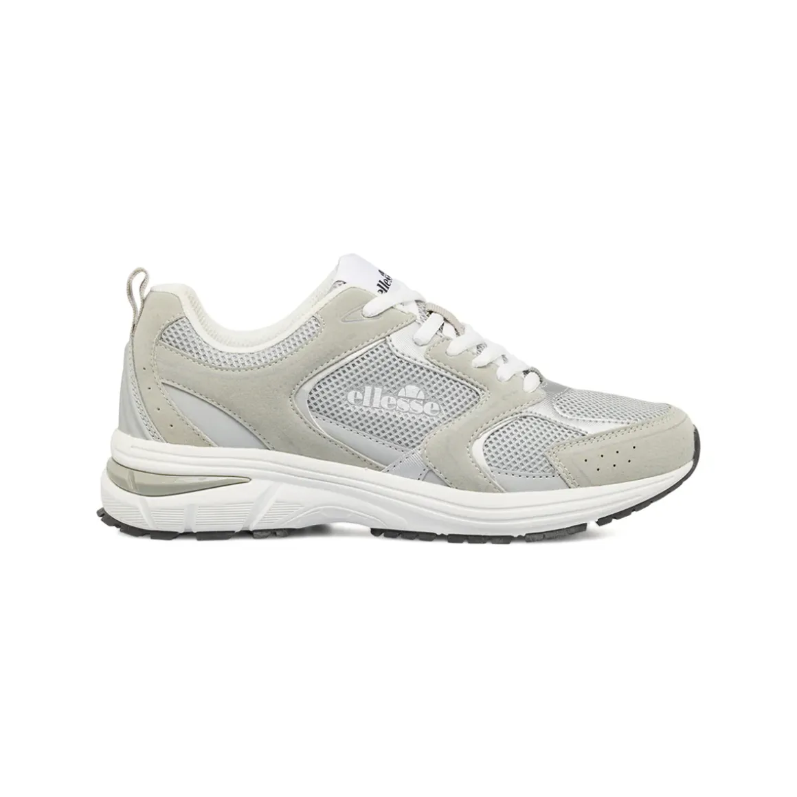 Sneakers sportive da Donna grigie e argento retro Ellesse