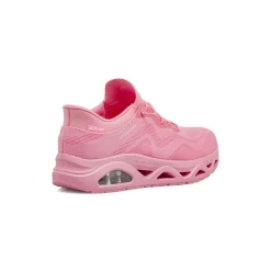 Sneakers sportive da Donna rosa in tessuto mesh Slip-ins Skechers Uno