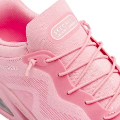 Sneakers sportive da Donna rosa in tessuto mesh Slip-ins Skechers Uno
