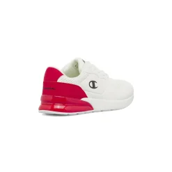 Sneakers sportive da Ragazzo bianche e rosse con logo Champion