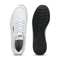 Sneakers sportive da Uomo bianche con soletta Softfoam Puma Runner v4