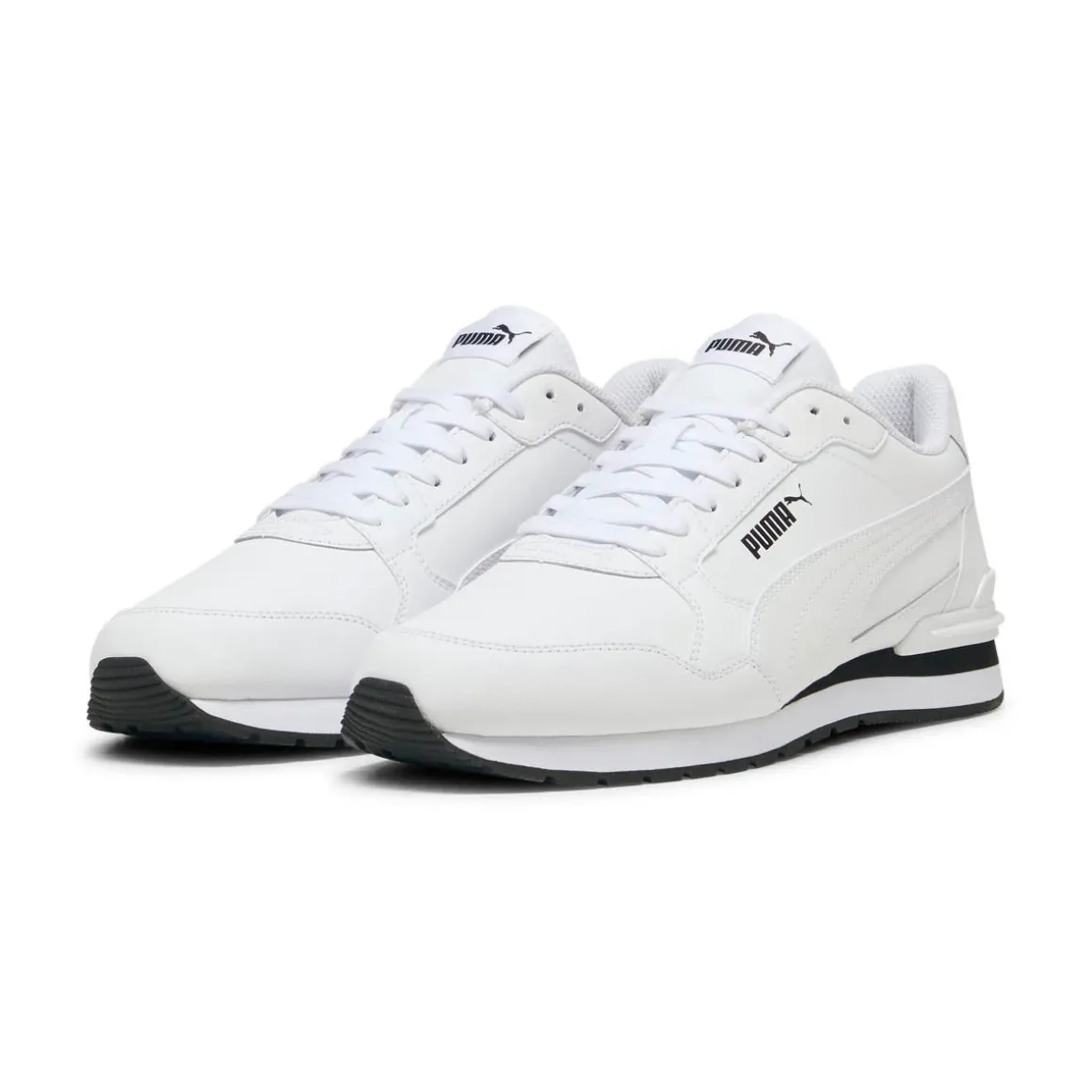 Sneakers sportive da Uomo bianche con soletta Softfoam Puma Runner v4