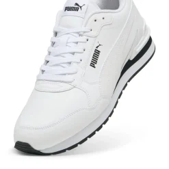 Sneakers sportive da Uomo bianche con soletta Softfoam Puma Runner v4