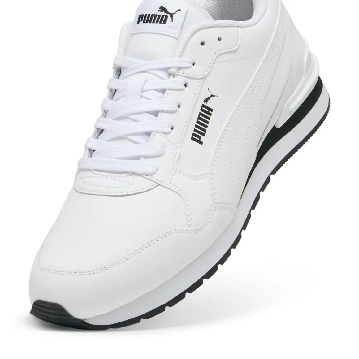 Sneakers sportive da Uomo bianche con soletta Softfoam Puma Runner v4