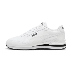 Sneakers sportive da Uomo bianche con soletta Softfoam Puma Runner v4