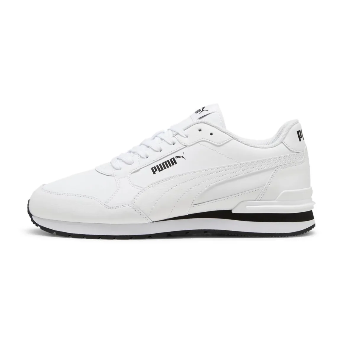 Sneakers sportive da Uomo bianche con soletta Softfoam Puma Runner v4
