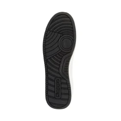 Sneakers sportive da Uomo bicolore bianche e nere con maxi logo Kappa