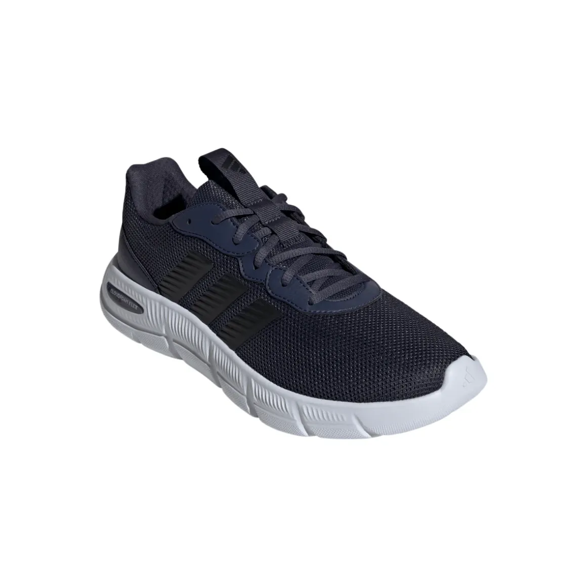 Sneakers Sportive da uomo blu in tessuto tecnico adidas Cloudfoam Flex