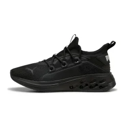 Sneakers sportive da Uomo nere in tessuto mesh e suola Softride Puma