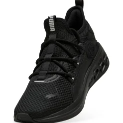Sneakers sportive da Uomo nere in tessuto mesh e suola Softride Puma