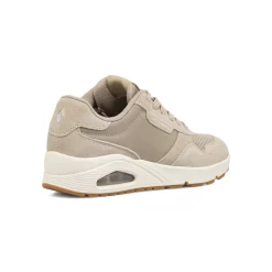 Sneakers sportive da Uomo taupe con inserti effetto suede Skechers Uno
