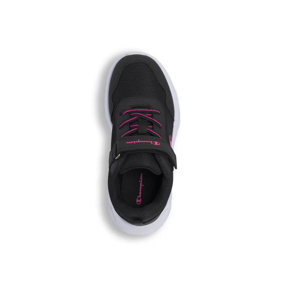 Sneakers sportive Nere Bambina con chiusura a strappo Champion
