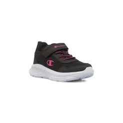 Sneakers sportive Nere Bambina con chiusura a strappo Champion