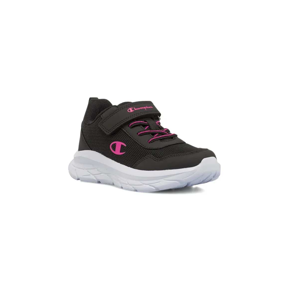 Sneakers sportive Nere Bambina con chiusura a strappo Champion