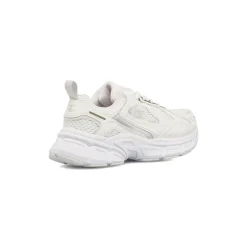 Sneakers sportive retro bianche con logo Unisex Champion
