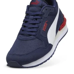 Sneakers sportive Retro da Uomo blu Puma Runner v4