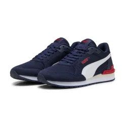 Sneakers sportive Retro da Uomo blu Puma Runner v4