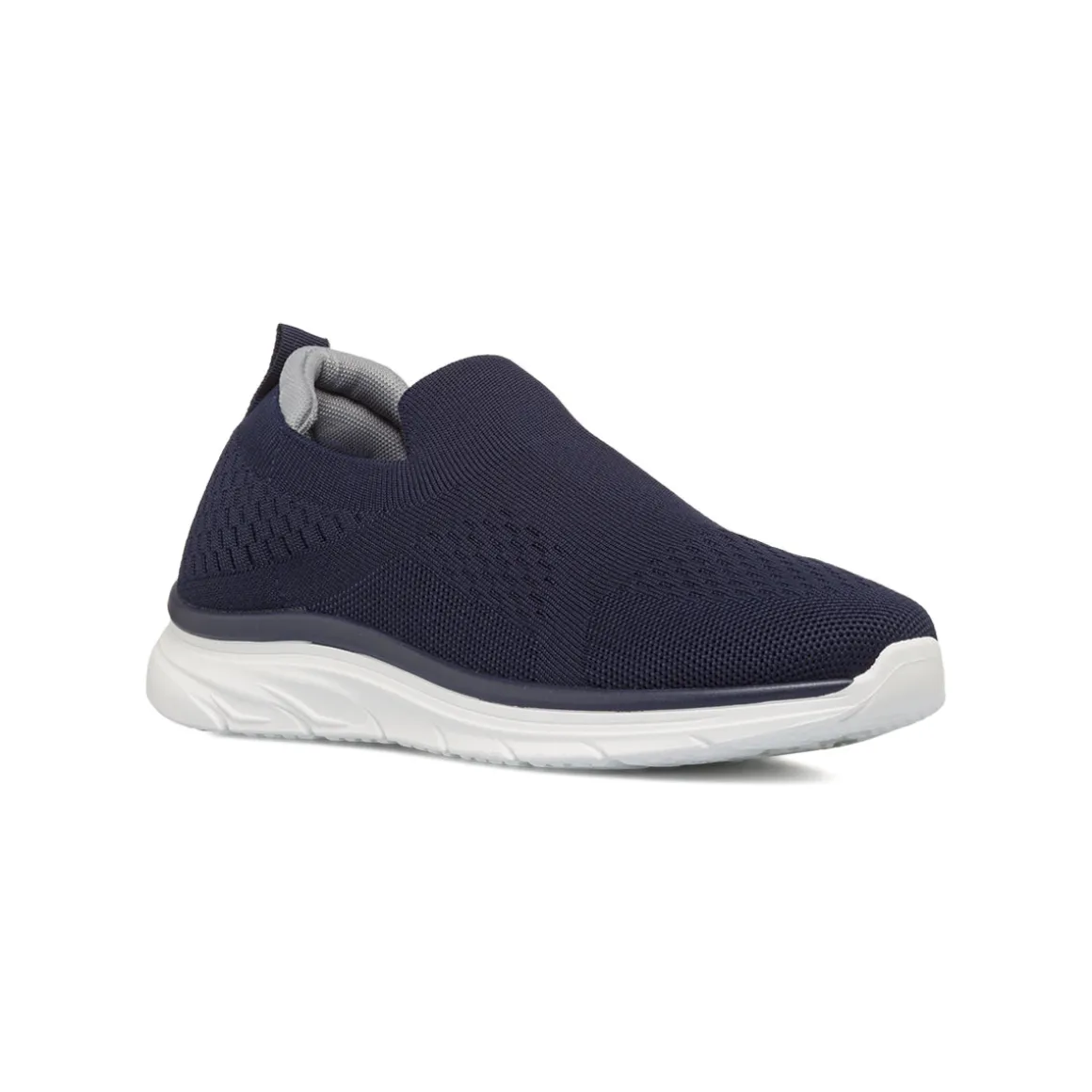 Sneakers Sportive Slip-on Blu da Uomo Traspiranti Riflessi Urbani