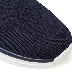 Sneakers Sportive Slip-on Blu da Uomo Traspiranti Riflessi Urbani