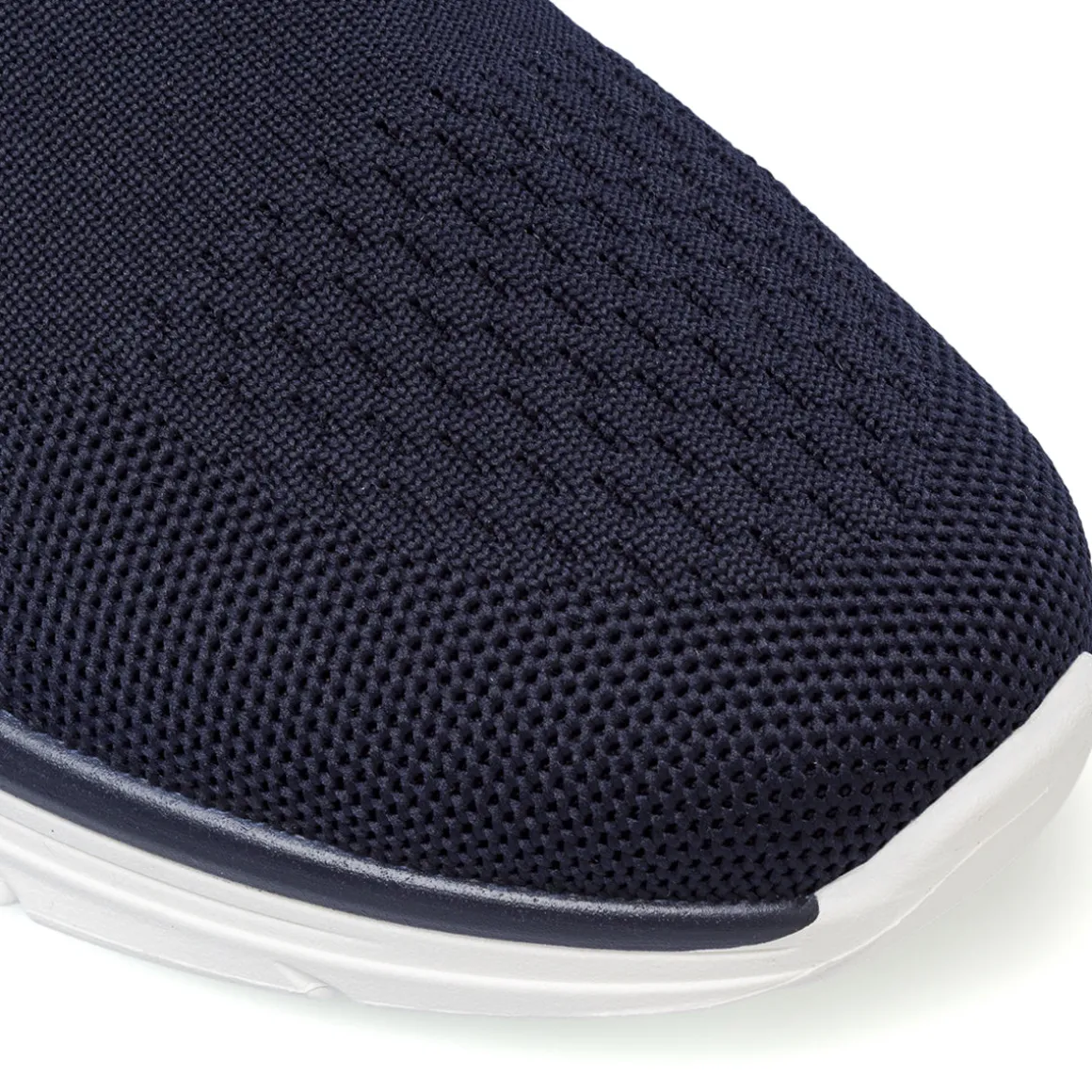 Sneakers Sportive Slip-on Blu da Uomo Traspiranti Riflessi Urbani