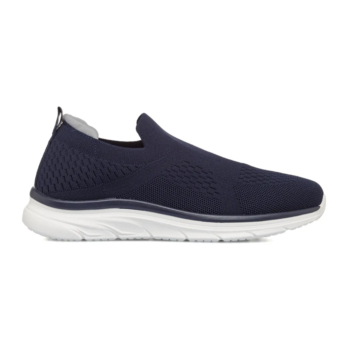 Sneakers Sportive Slip-on Blu da Uomo Traspiranti Riflessi Urbani