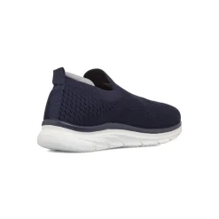 Sneakers Sportive Slip-on Blu da Uomo Traspiranti Riflessi Urbani