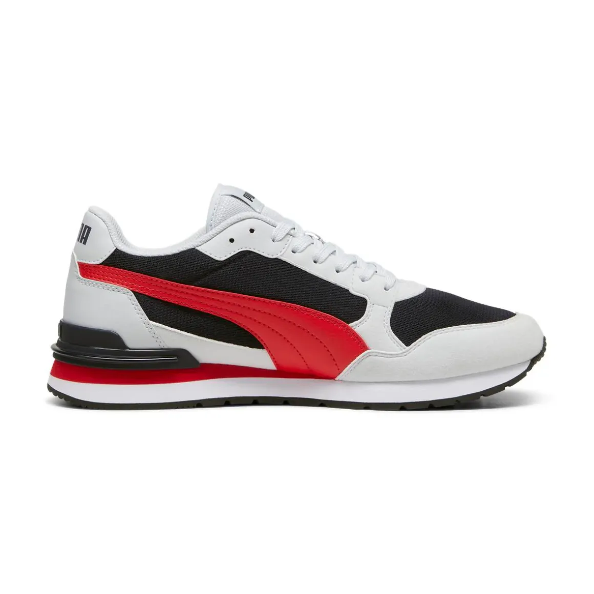 Sneakers sportive Uomo bianche con inserti in tela Puma ST Runner v4