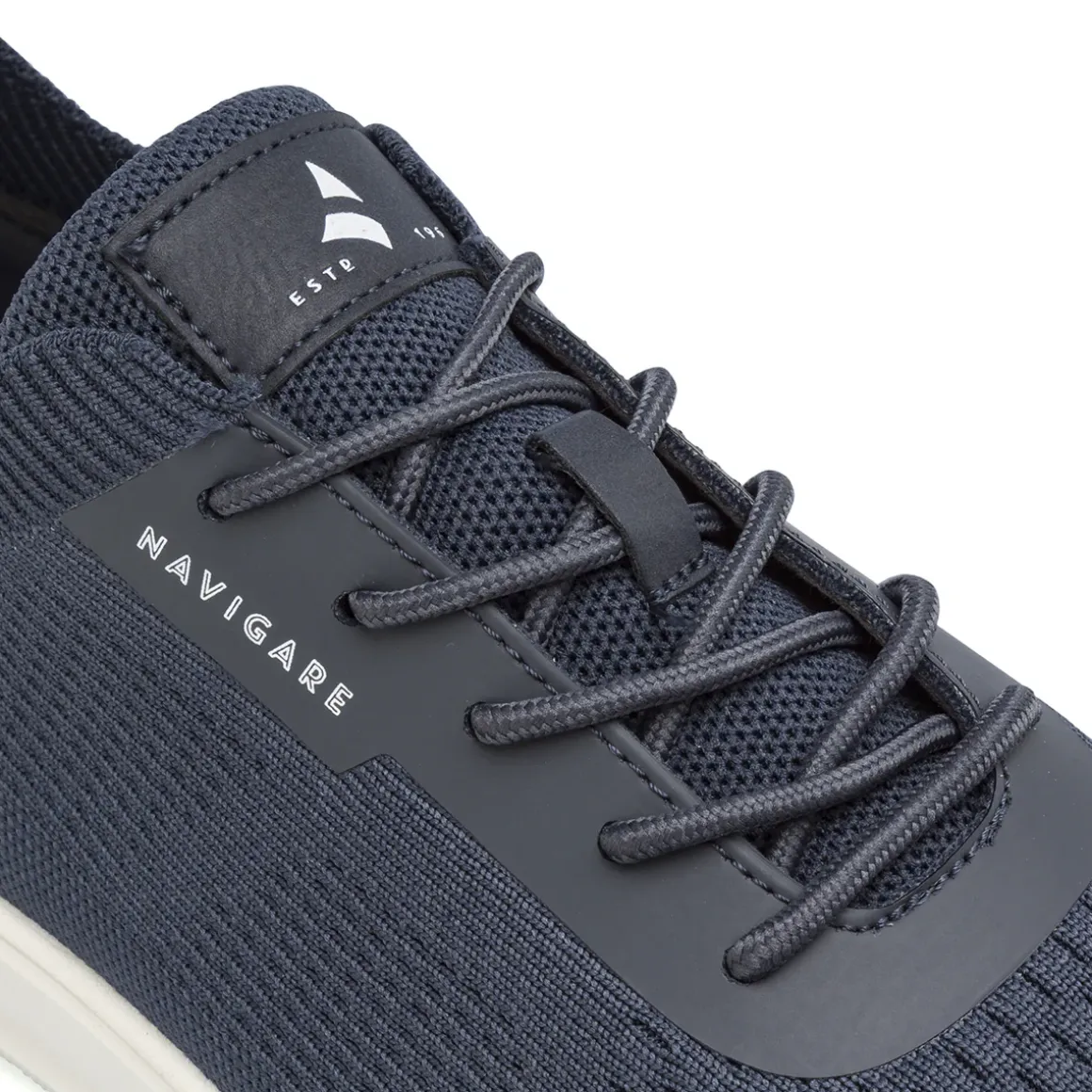 Sneakers Stringate Blu da Uomo in tessuto mesh Navigare
