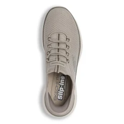 Sneakers taupe da Uomo con tecnologia Slip-ins e Memory Foam Skechers