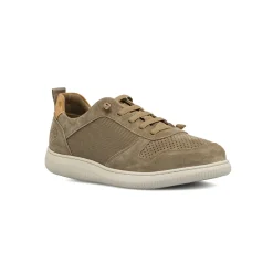 Sneakers taupe da Uomo in suede e lacci elastici Lumberjack