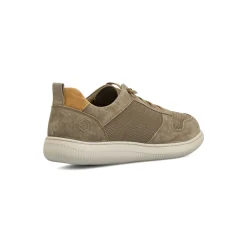 Sneakers taupe da Uomo in suede e lacci elastici Lumberjack