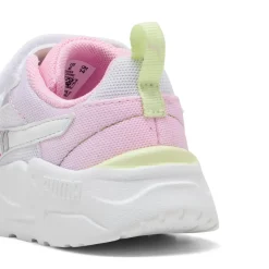 Sneakers traspiranti Bambina Lilla con strappo Puma LT Come On AC+