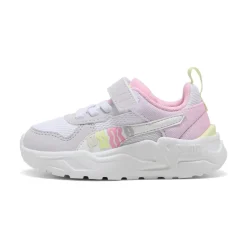 Sneakers traspiranti Bambina Lilla con strappo Puma LT Come On AC+