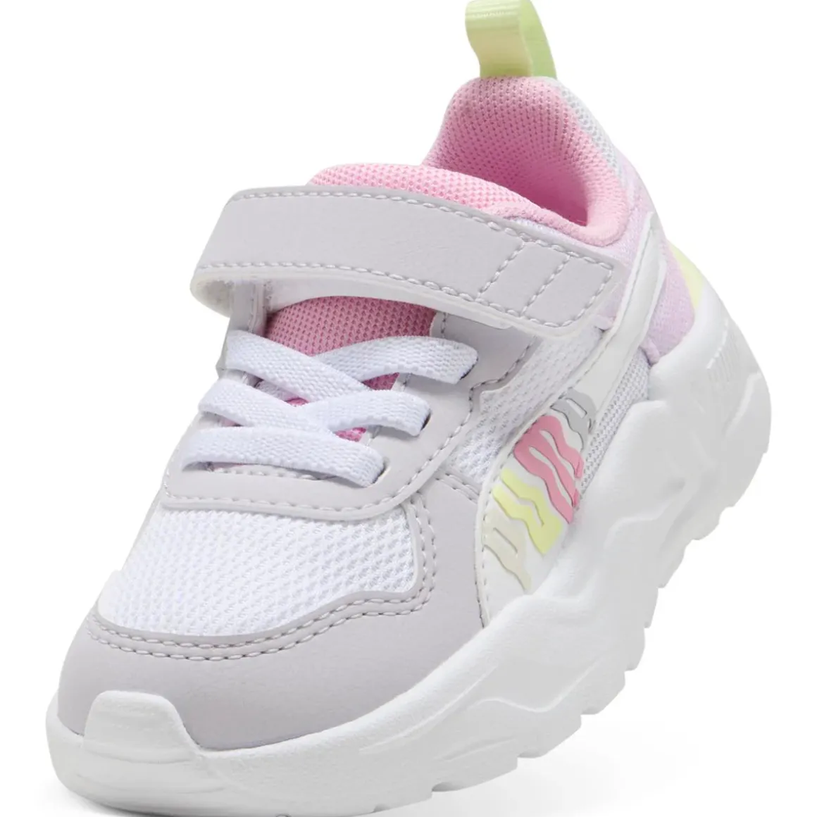 Sneakers traspiranti Bambina Lilla con strappo Puma LT Come On AC+