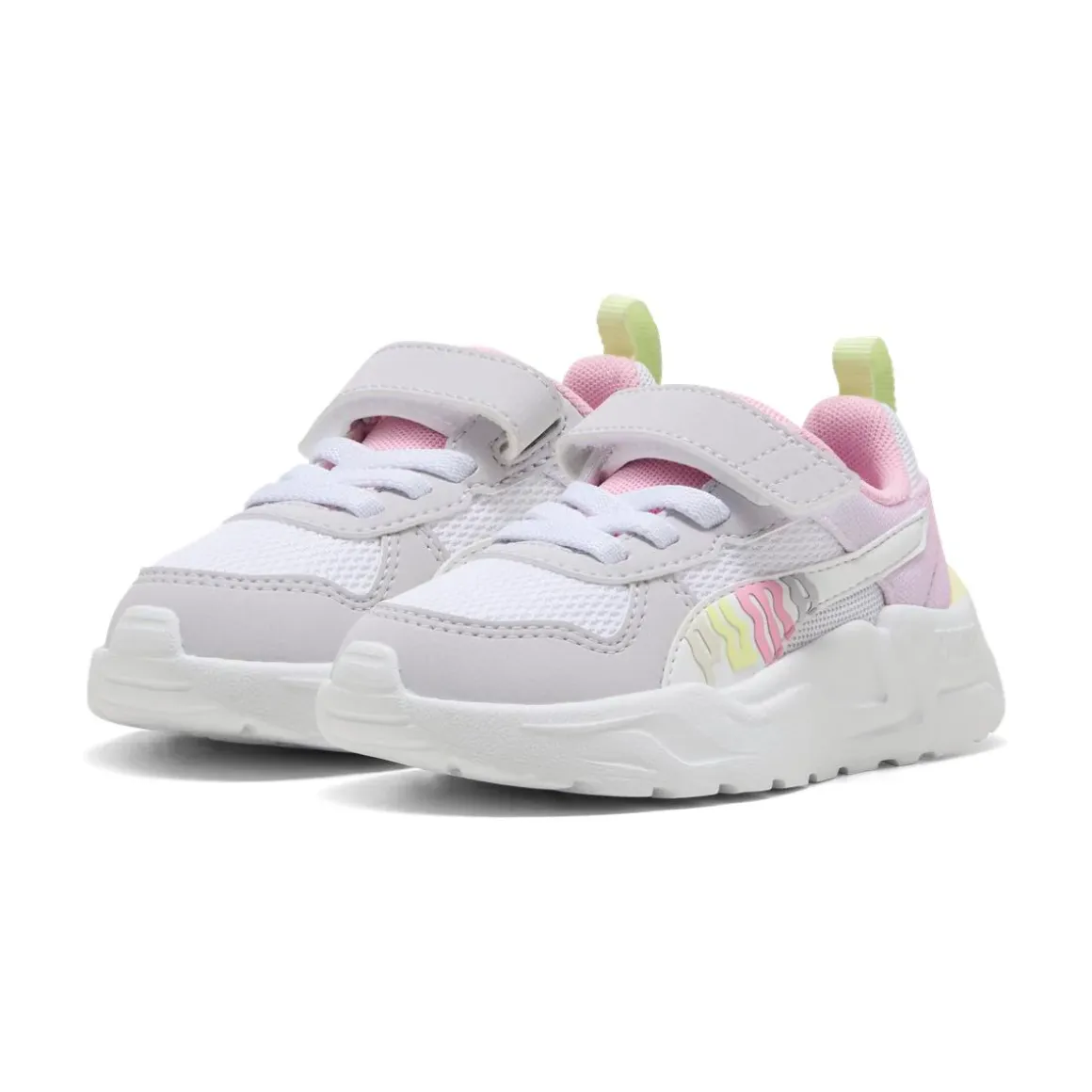Sneakers traspiranti Bambina Lilla con strappo Puma LT Come On AC+