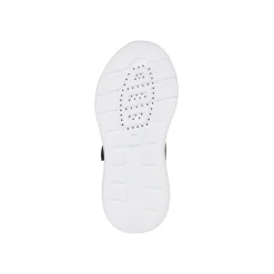Sneakers traspiranti blu da Ragazzo con decorazione a fiamme Geox