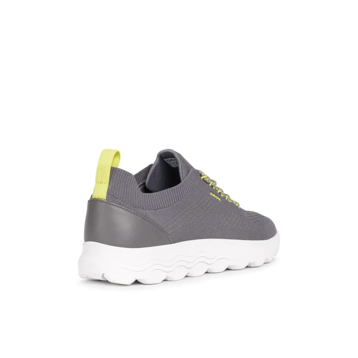 Sneakers traspiranti grigie da uomo in tessuto mesh Geox Spherica