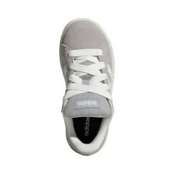 Sneakers unisex grigie effetto scamosciato adidas Grand Court 00s