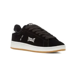 Sneakers unisex Nere effetto velluto con logo Everlast