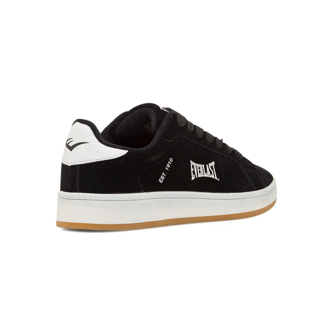Sneakers unisex Nere effetto velluto con logo Everlast